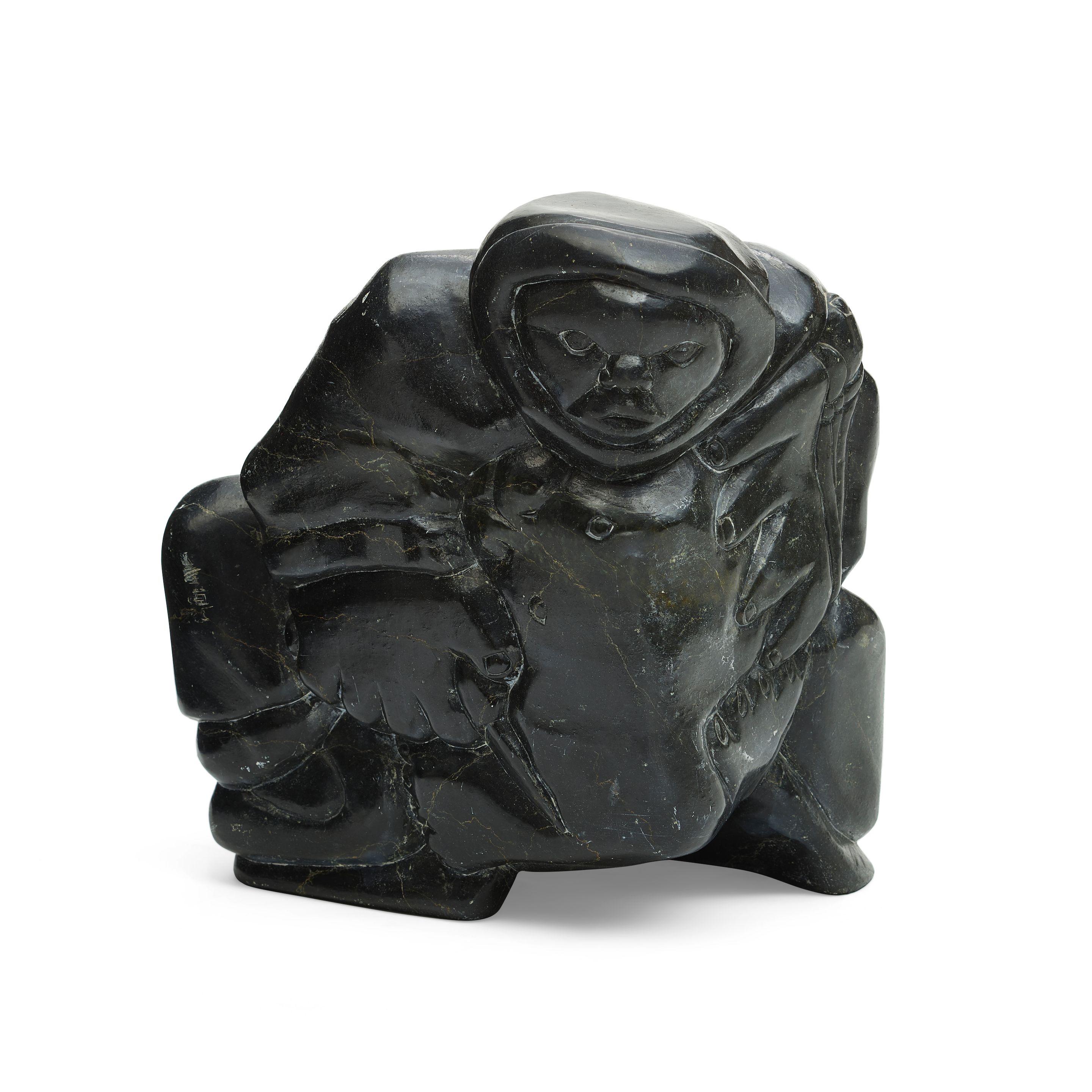 Charlie Inukpuk - A Charlie Inukpuk Sculpture, 1980