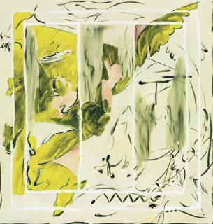 Charline Von Heyl - Untitled (1/1/06)