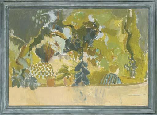 Charlotte Ardizzone - Garden with figure