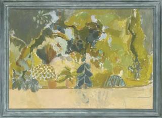 Charlotte Ardizzone - Garden with figure