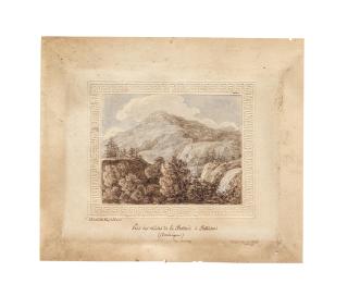 Charlotte Bonaparte - Près Des Chutes De La Passaic À Patterson (Amerique)