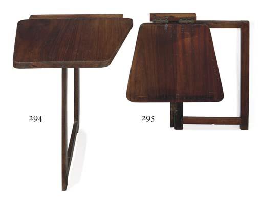 Charlotte Perriand - A Padouk Folding Console Table, 1952