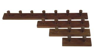 Charlotte Perriand - A Pair of Padouk Coat Racks, 1956