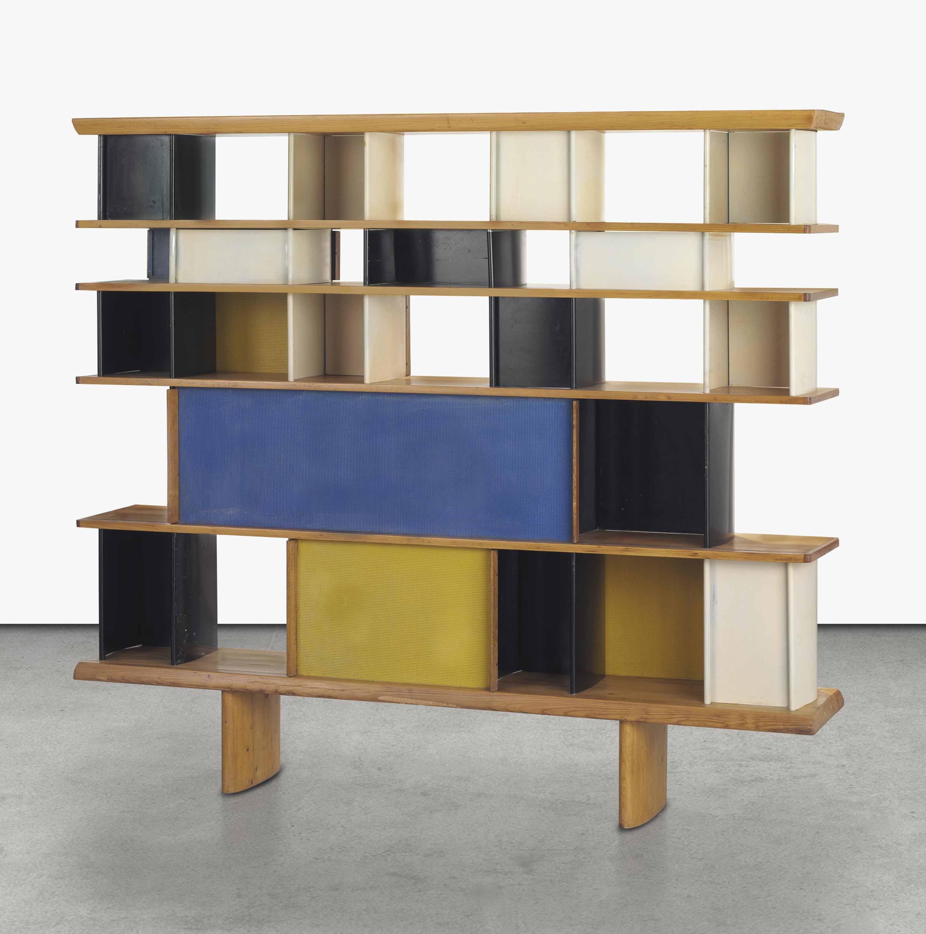 Charlotte Perriand - Bibliotheque Maison Du Mexique, Circa 1953