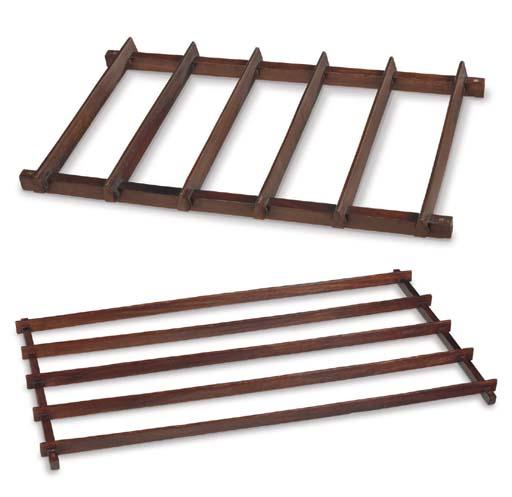 Charlotte Perriand - Two Padouk Drying Racks, 1952