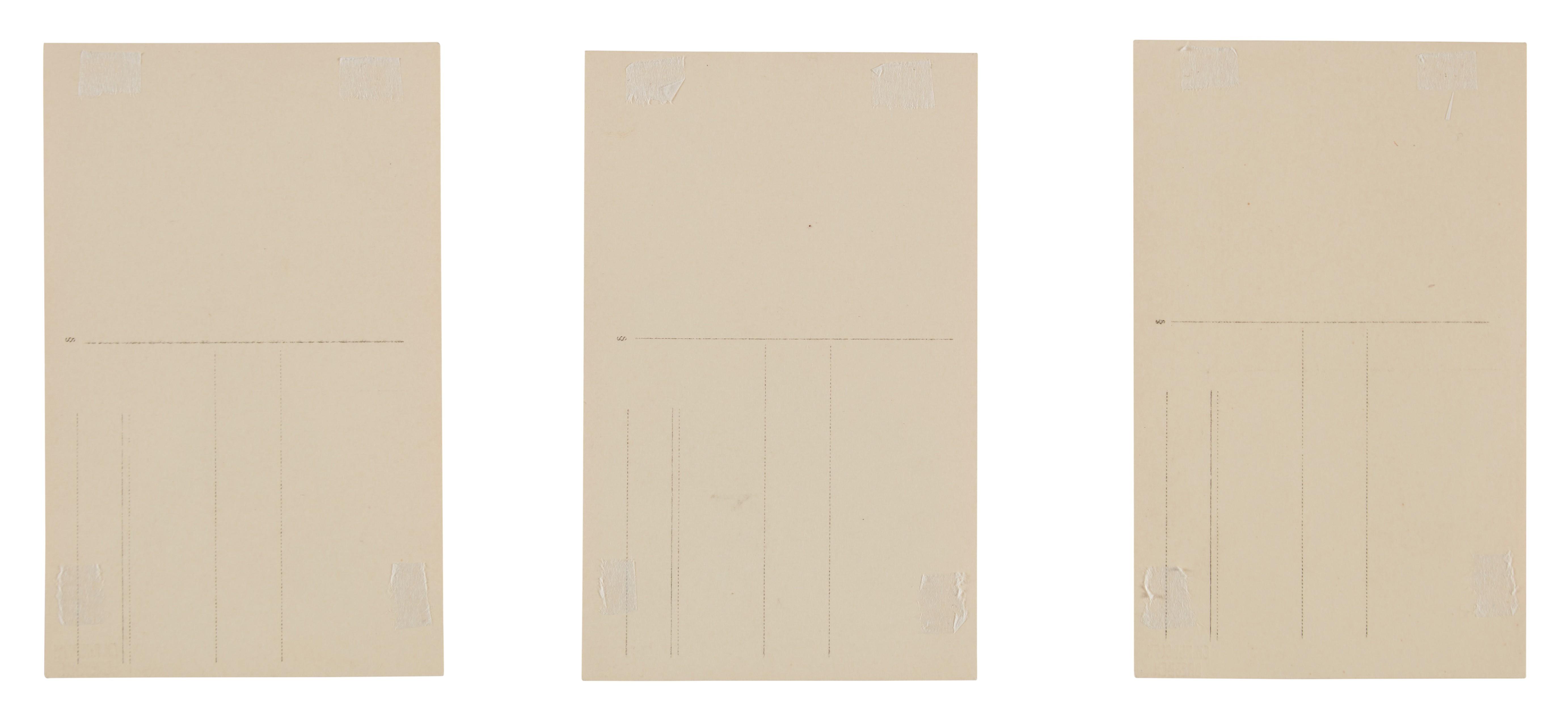 Charlotte Rudolph - Untitled (Triptych of Mary Wigman in the Masked \'Witch Dance\')