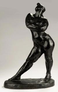 Charlotte van Pallandt - Grote staande met voet vooruit