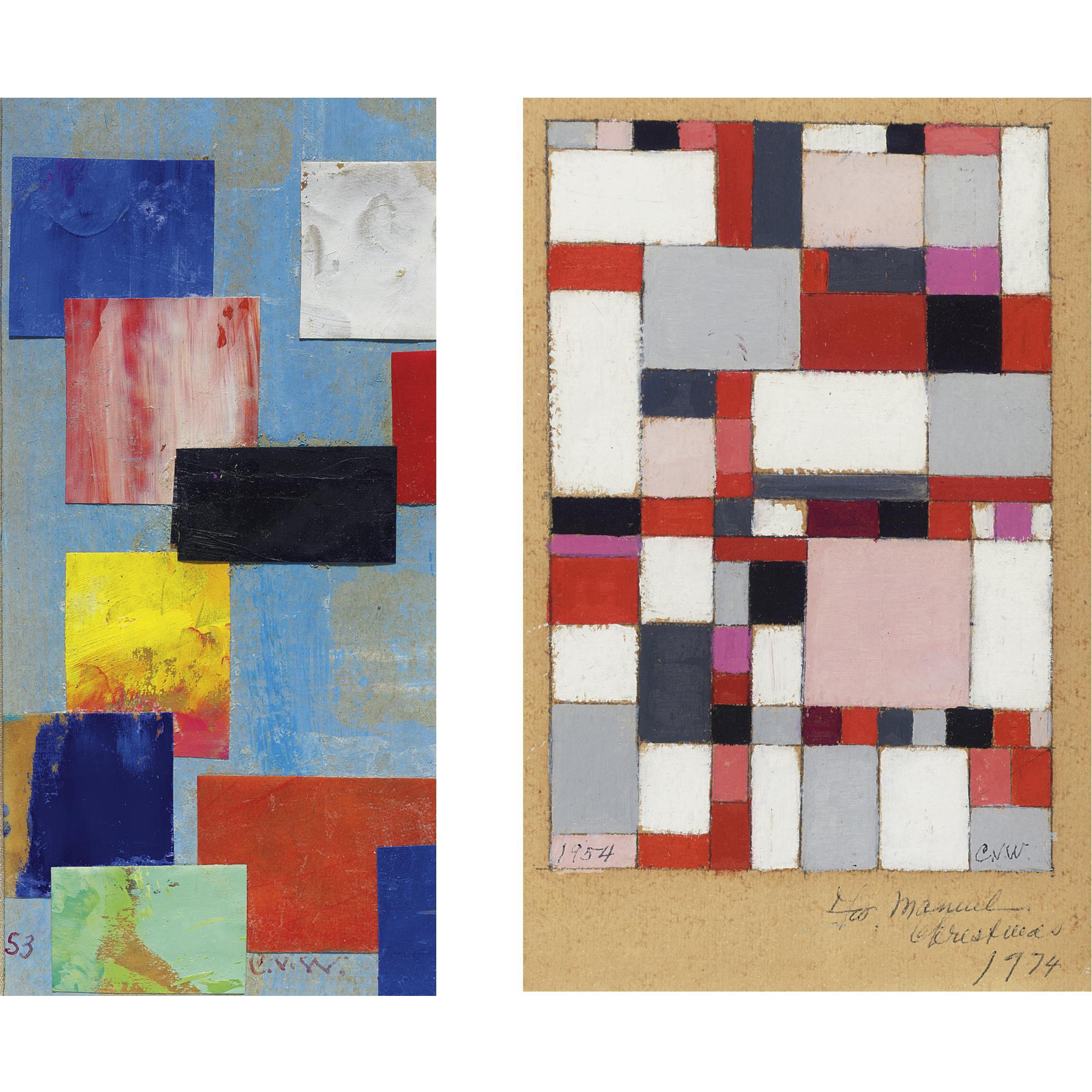 Charmion von Wiegand - Untitled: Two Works