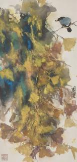 Chau Hang - Gingko and Bird