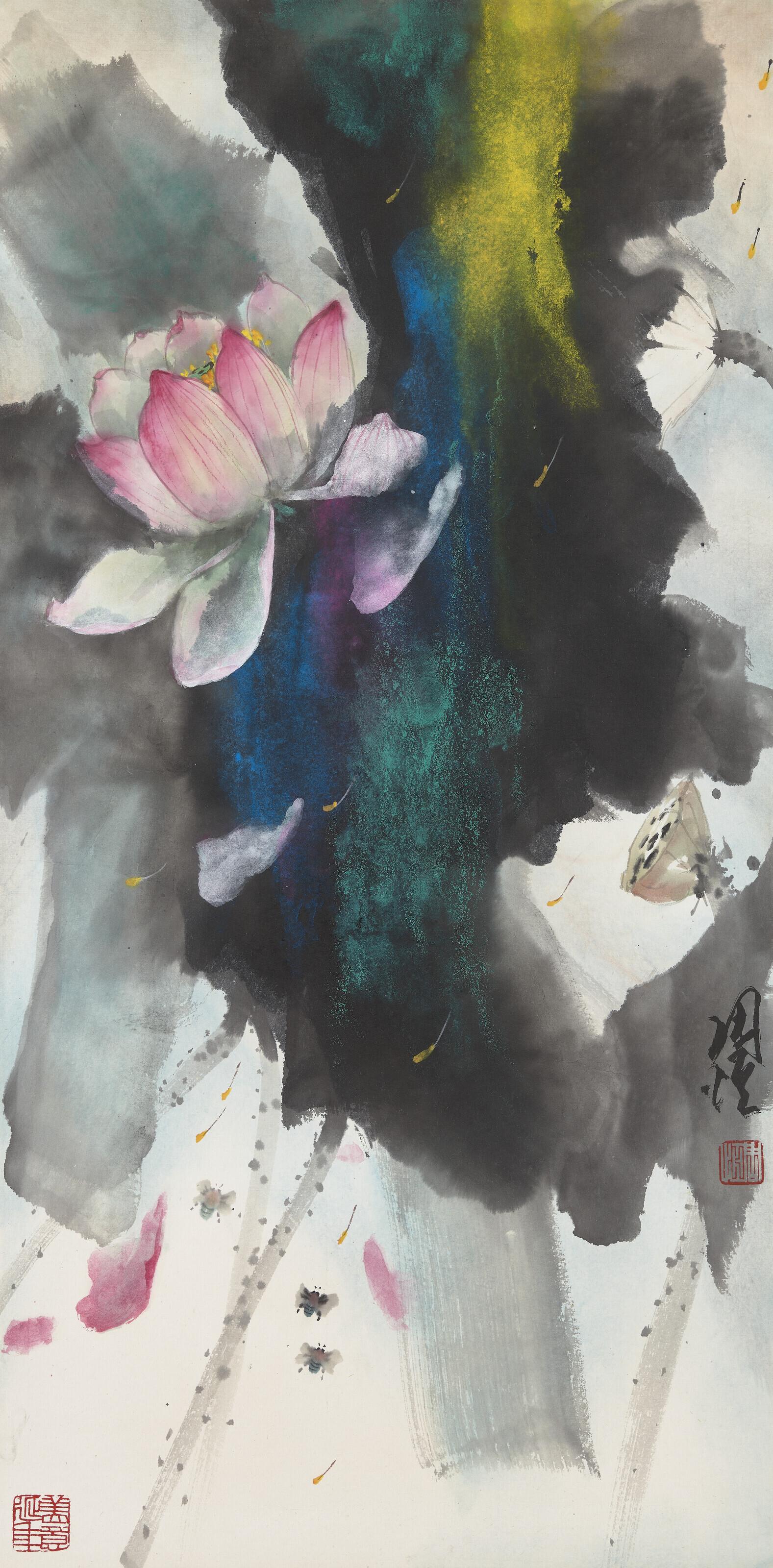 Chau Hang - Lotus in Autumn