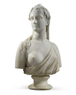 Chauncey Bradley Ives - Bust Of A Woman