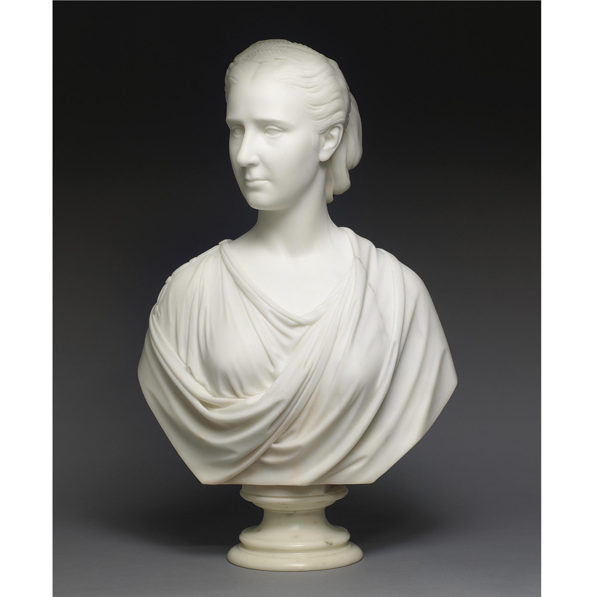 Chauncey Bradley Ives - Classical Bust