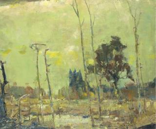 Chauncey Foster Ryder - Autumn Trees
