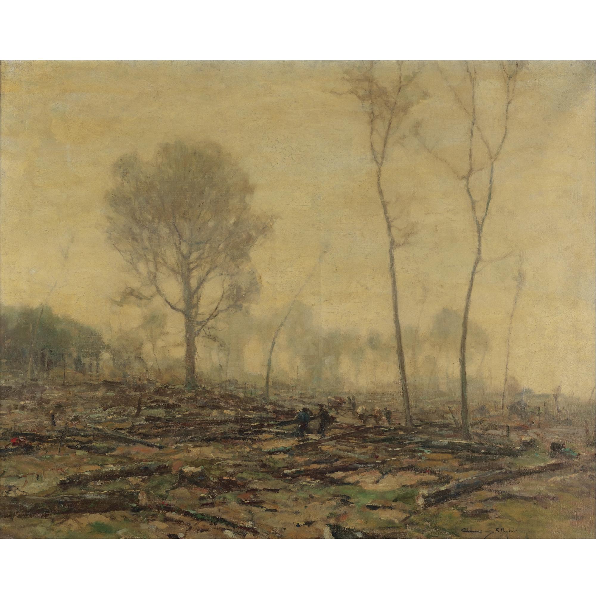 Chauncey Foster Ryder - Lumber Camp