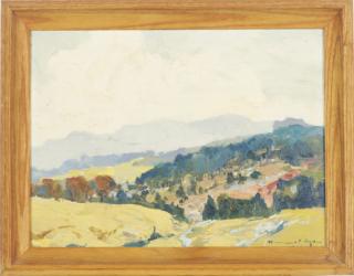 Chauncey Foster Ryder - Mountainous landscape