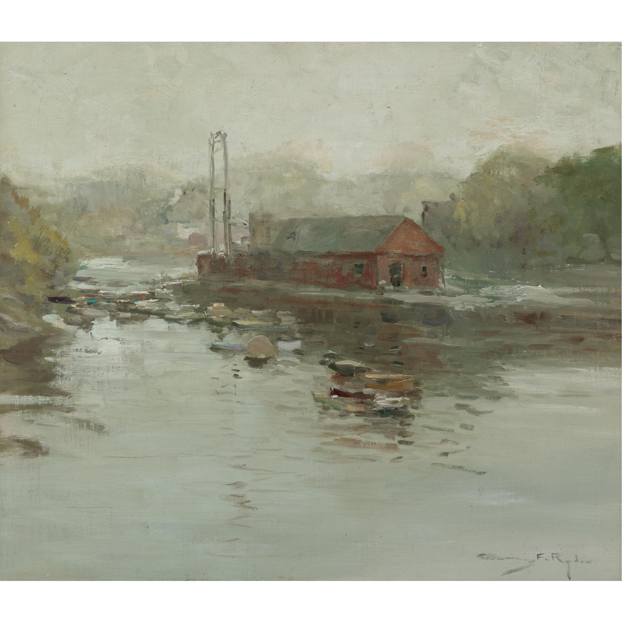 Chauncey Foster Ryder - The River Ipswich