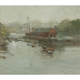 Chauncey Foster Ryder - The River Ipswich