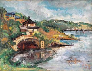 Ch\'En Ch\'Eng-Po - Scenery of Tai Wu Fei Yun Ke