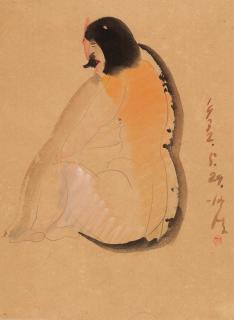 Chen Cheng-Po - Seated Nude