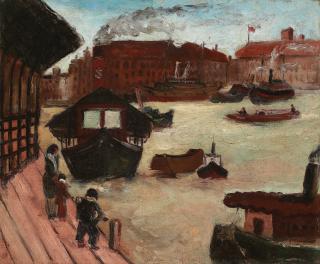 Chen Cheng-Po - Shanghai Ferry Pier