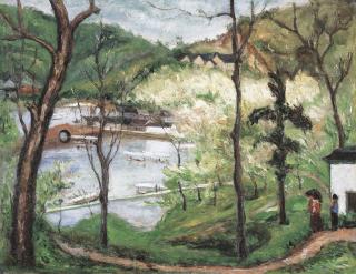 Chen Cheng-Po - Spring in the West Lake