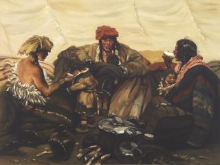 Chen Danqing - Mother and Children