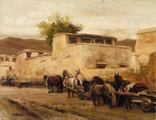 Chen Danqing - Tibetan Street