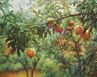 Chen Erfu - Pomegranates