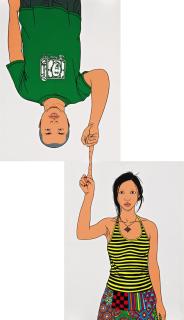 Chen Fei - Atheism (Diptych)