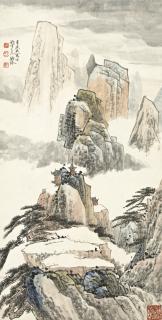 Chen Hengke - Mountain Temple