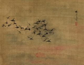 Chen Jiayan - Magpies and Sunrise