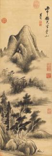 Chen Jiru - Landscape After Mi Fu