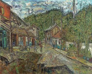 Chen Lai-Xing - Landscape in Mist