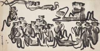 Chen Qikuan - Gathering Of Monkeys