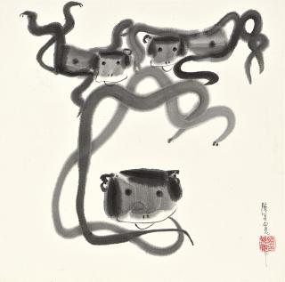 Chen Qikuan - Monkeys