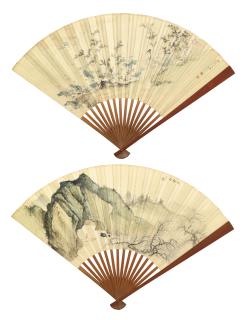 Chen Shaomei - Admiring Lotus/ Boating