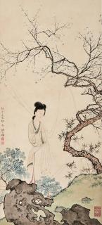 Chen Shaomei - Lady Under Plum Tree