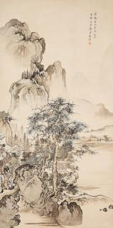 Chen Shaomei - Landscape after Guo Xi (11th Century)