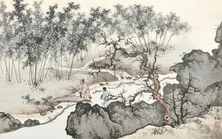Chen Shaomei - Strolling By The Bamboo Grove