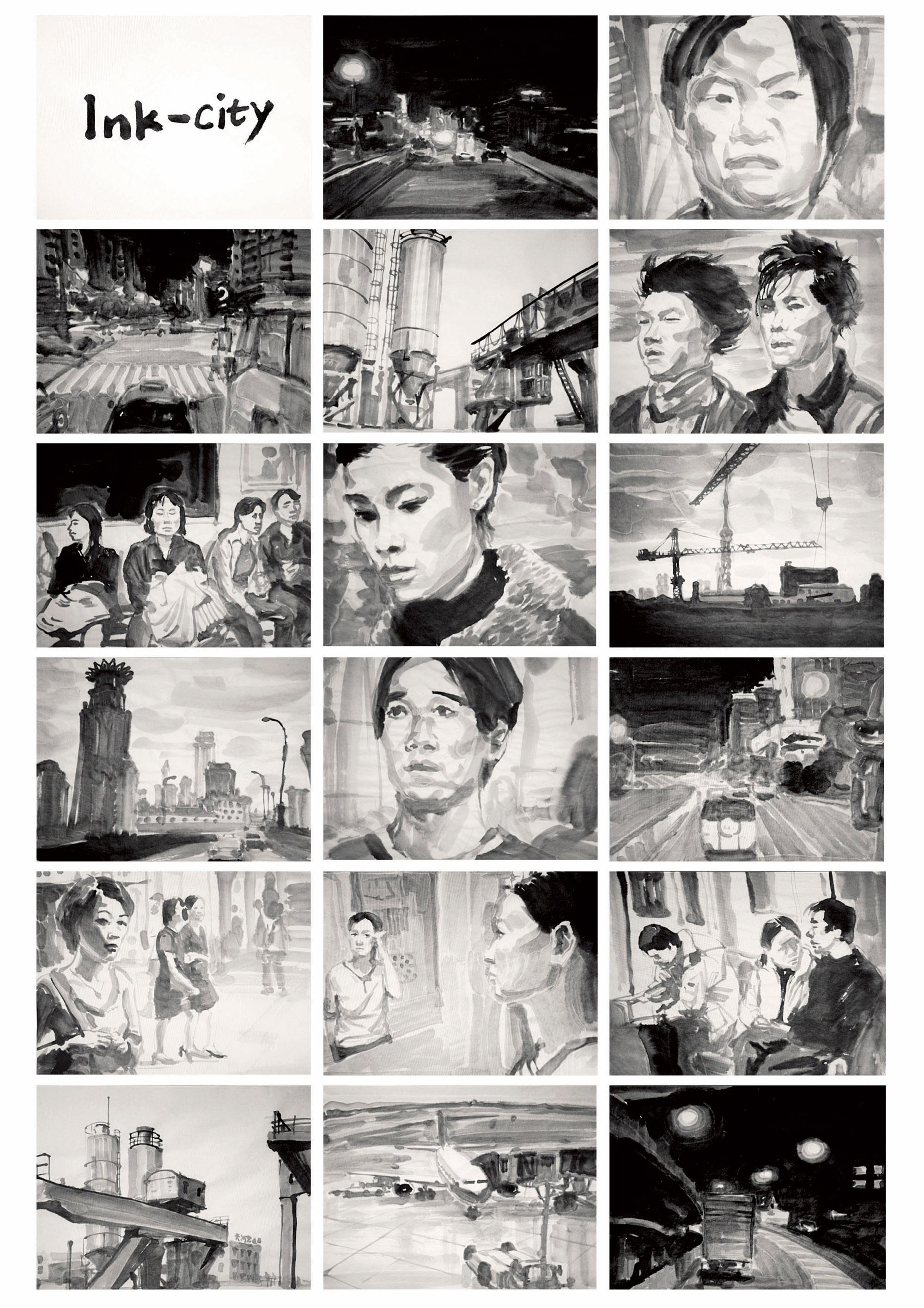 Chen Shaoxiong - Ink City