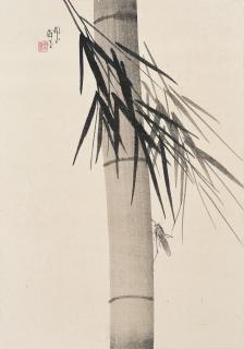 Chen Shuren - Ink Bamboo And Insect