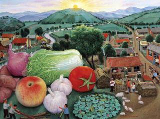 Chen Shuzhong - Far-flung Weed Beach: Sun Rising