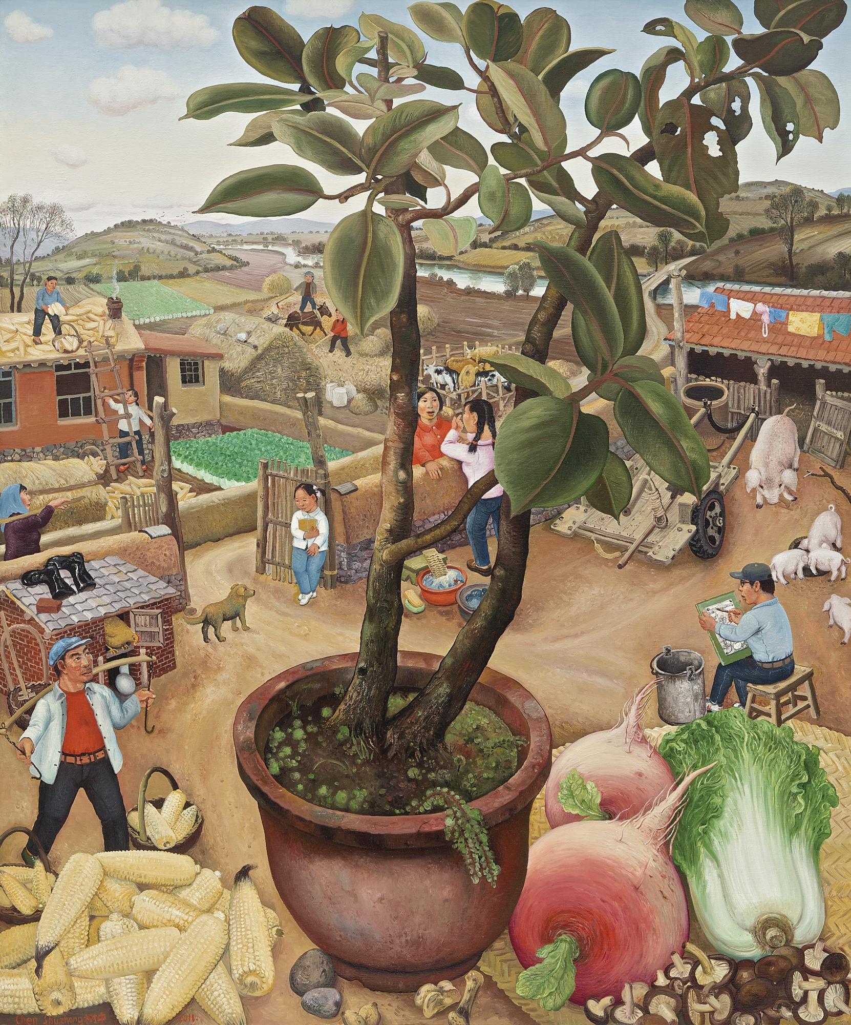 Chen Shuzhong - The Weeds Beach - Two Sides Of The Garden