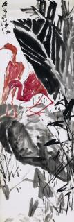 Chen Wen Hsi - A Pair of Red Herons