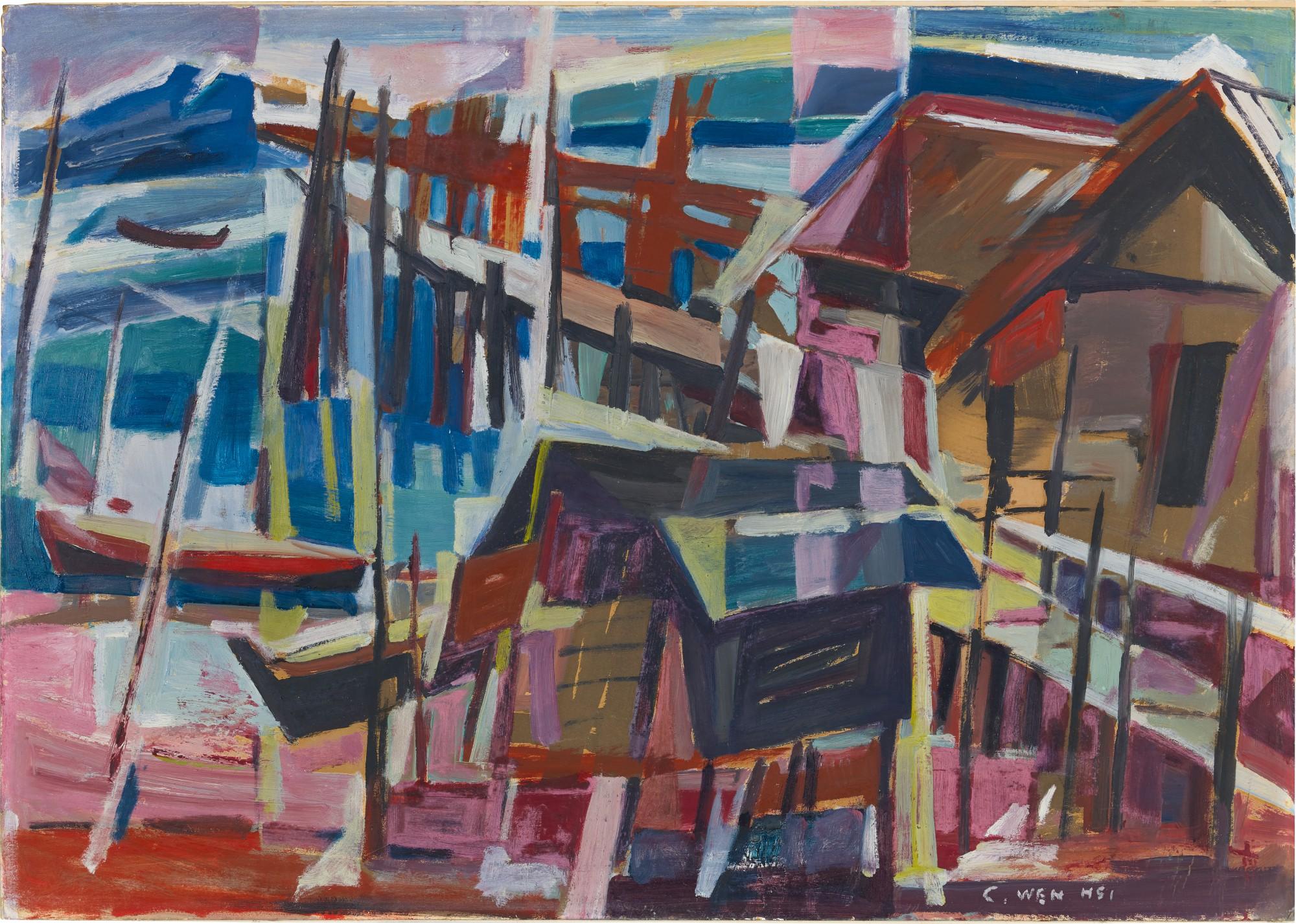 Chen Wen Hsi - Attap Houses