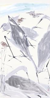 Chen Wen Hsi - Cranes