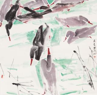 Chen Wen Hsi - Ducks