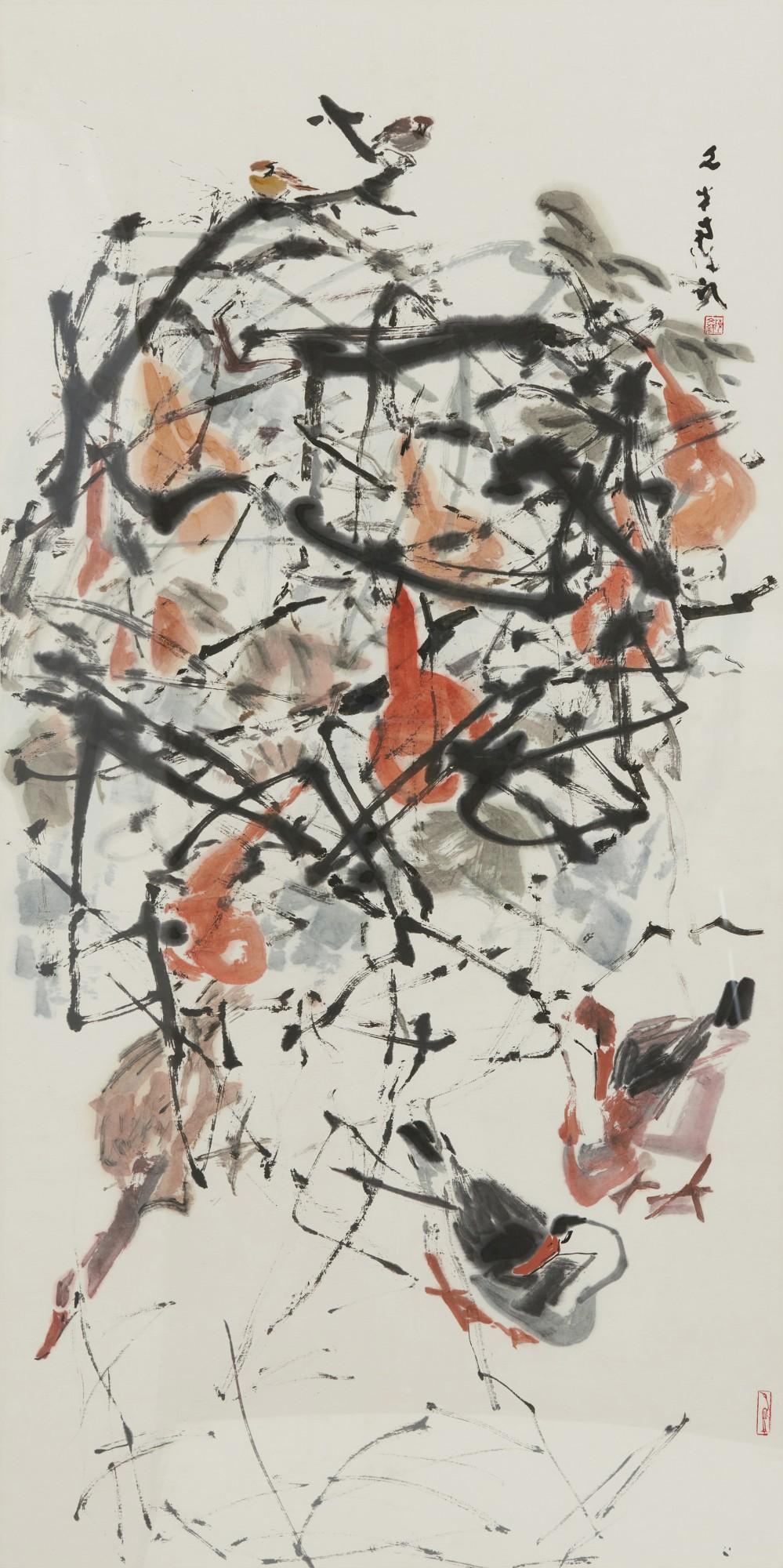 Chen Wen Hsi - Gourds and Ducks