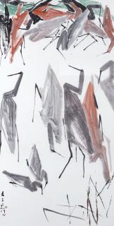 Chen Wen Hsi - Herons