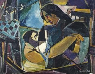 Chen Wen Hsi - Mother And Child